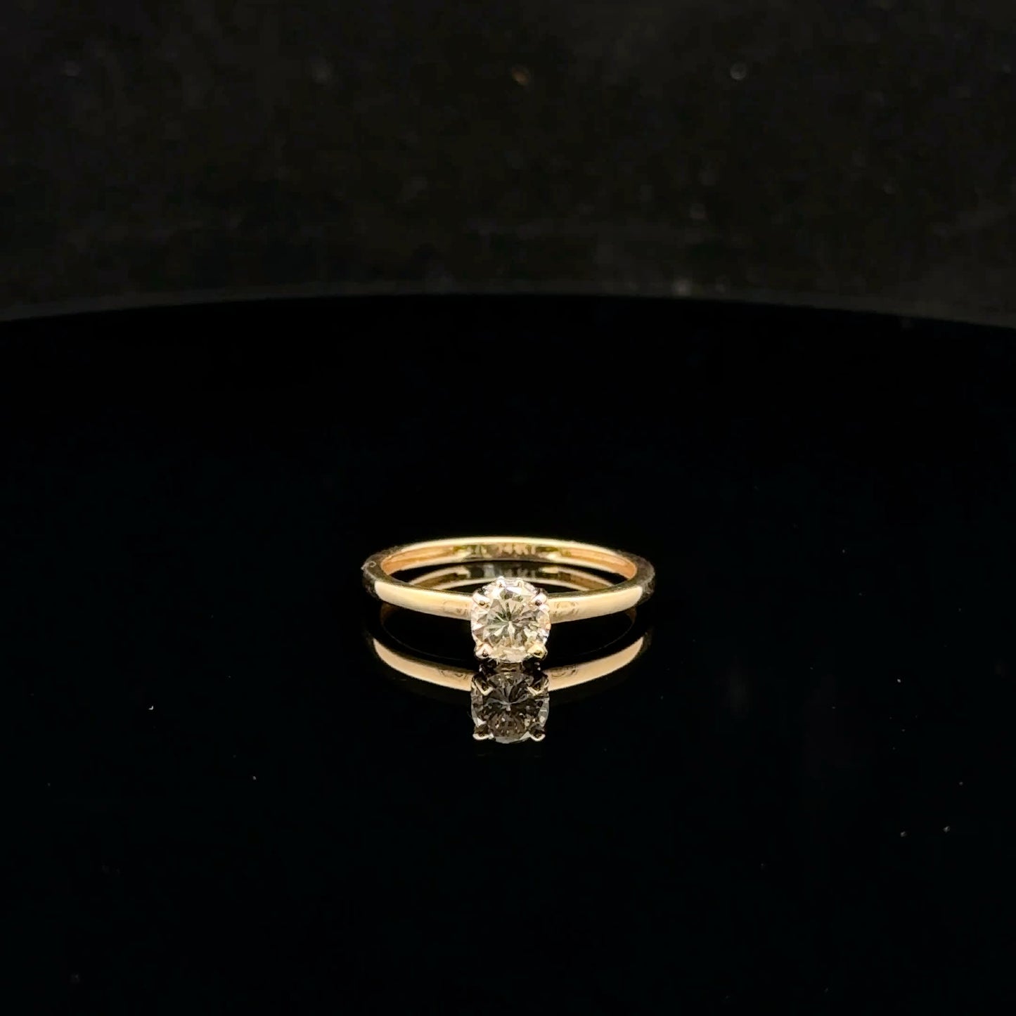 Wrapped #6.75 0.68ctw 0.60ct F/SI2 - 14KY - Natural Diamond - 52016