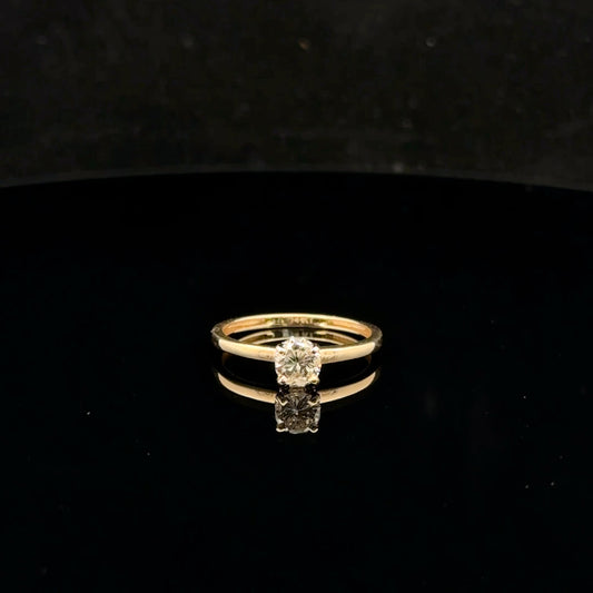 Wrapped #6.75 0.68ctw 0.60ct F/SI2 - 14KY - Natural Diamond - 52016