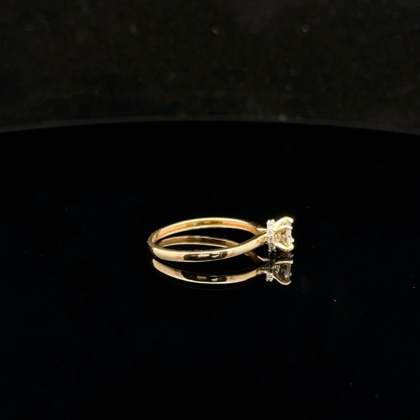Wrapped #6.75 0.68ctw 0.60ct F/SI2 - 14KY - Natural Diamond - 52016