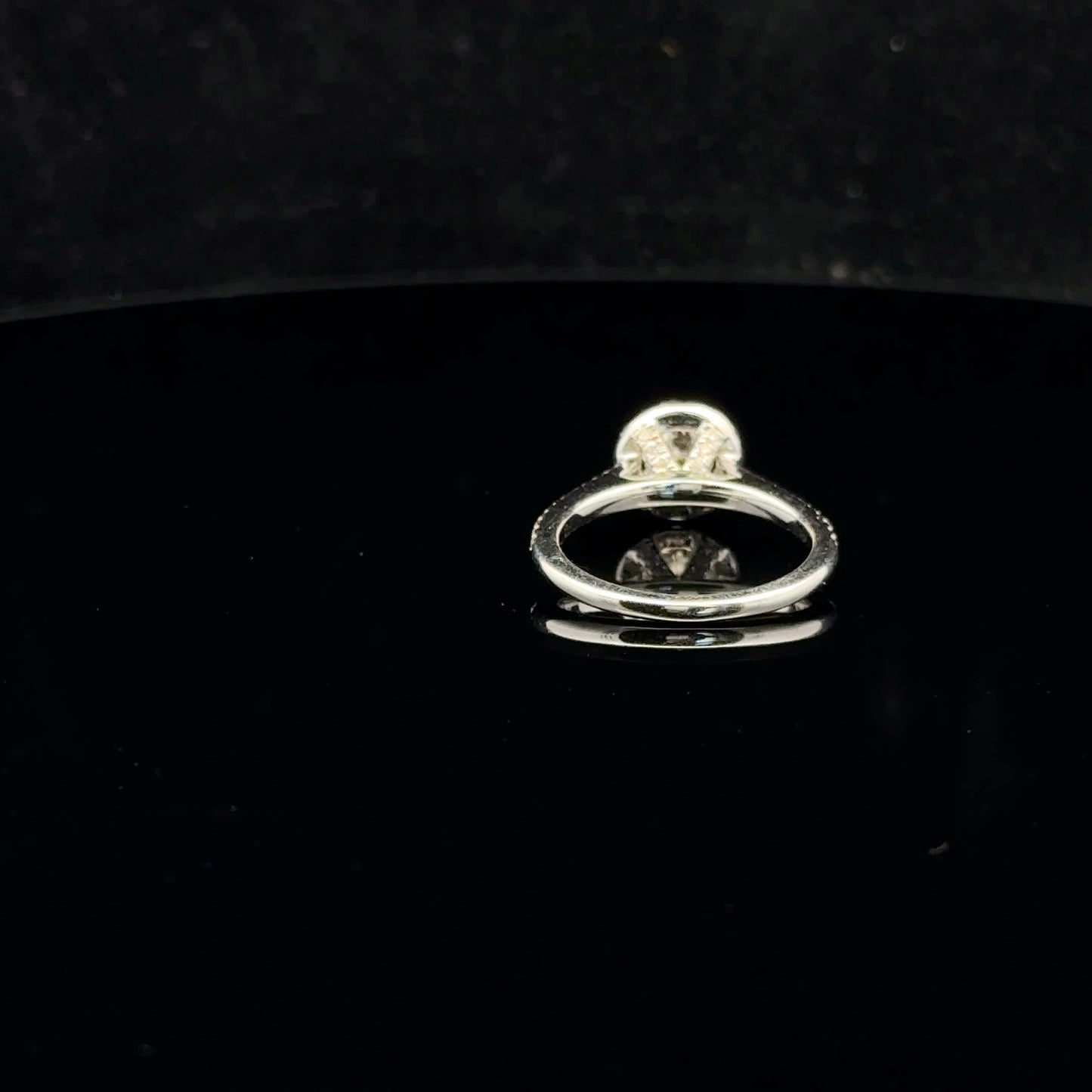 Round Halo 1ctw 0.5ct G/SI2 - 14KW - Natural Diamond - 52027