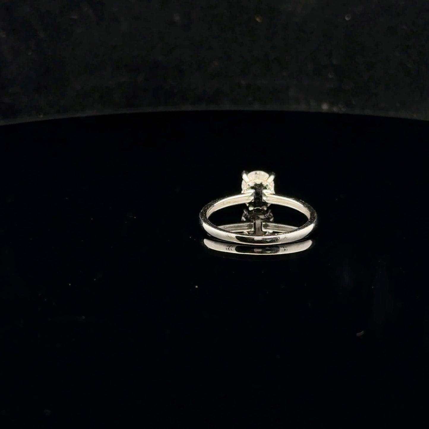 Wrapped Solitaire 0.82ctw 0.66ct G/SI2 - 14KW - Natural Diamond - 52029
