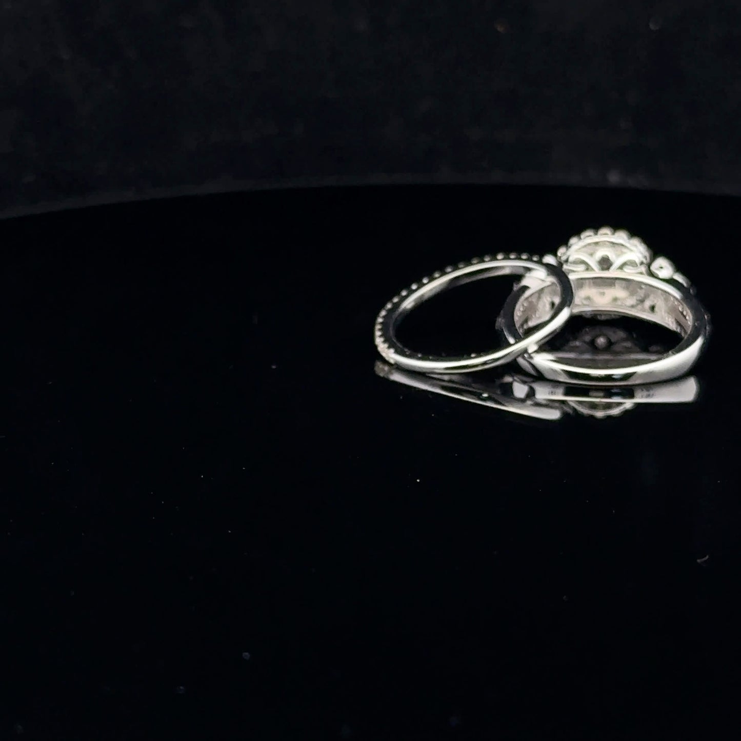 Princess Bridal 1.14ctw D/VVS1 - S925 - Moissanite - 52033