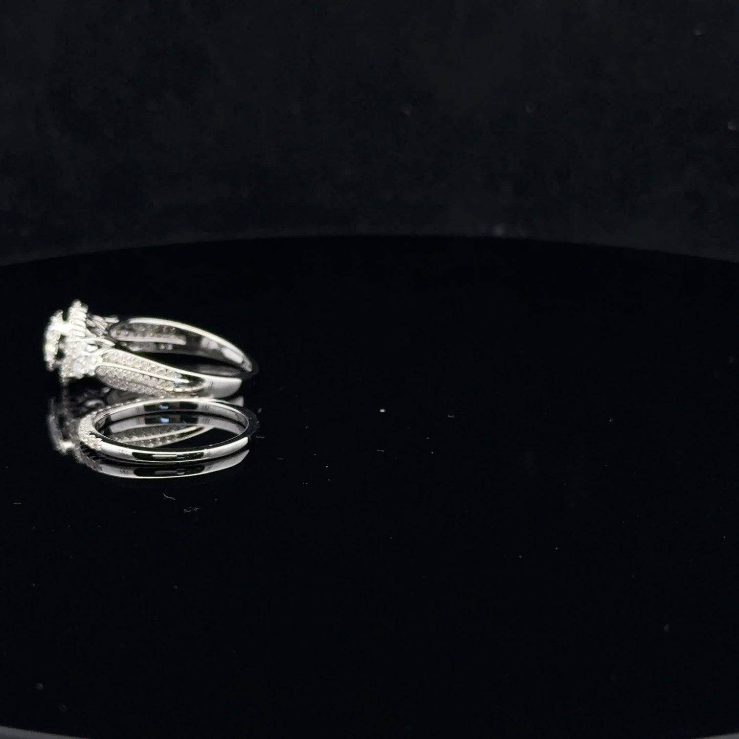 Princess Bridal 1.14ctw D/VVS1 - S925 - Moissanite - 52033