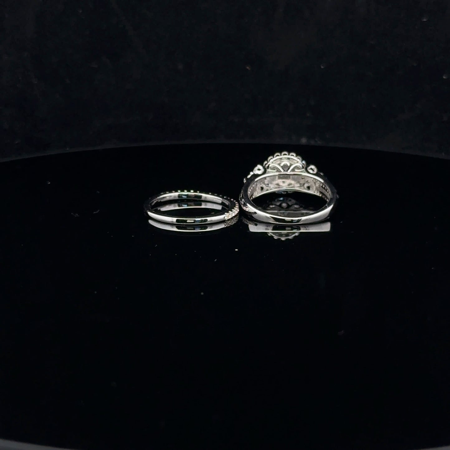 Princess Bridal 1.14ctw D/VVS1 - S925 - Moissanite - 52033