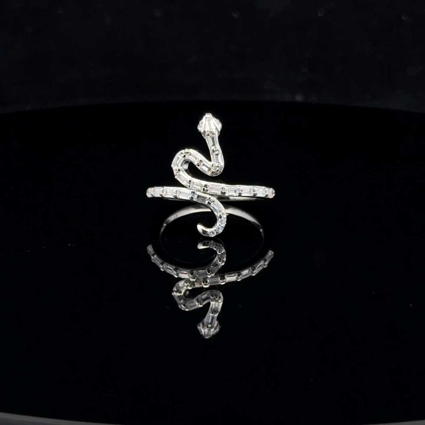 Snake Emerald  - S925 - Cr. Sapphire - 52041