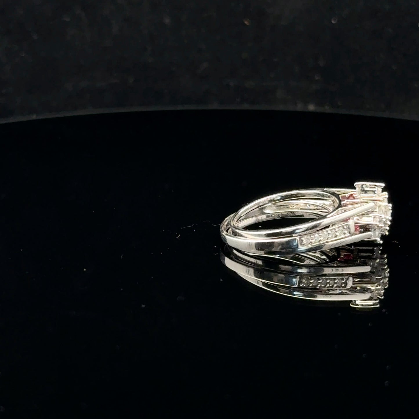 Reversible Topaz 0.75ctw. H/I - 10KW - Natural Diamond - 52043
