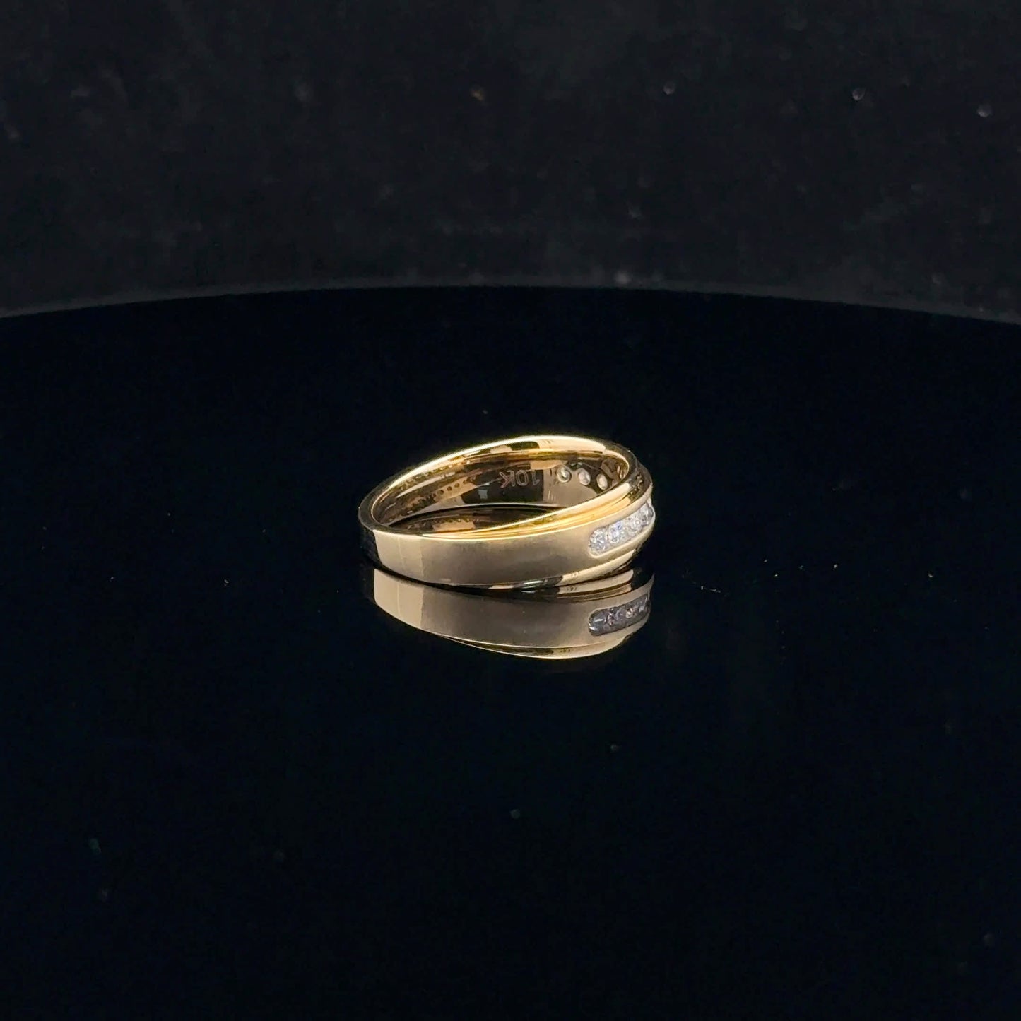 Men's Channel 0.50ctw G/SI1 - 10KY - Natural Diamond - 52050