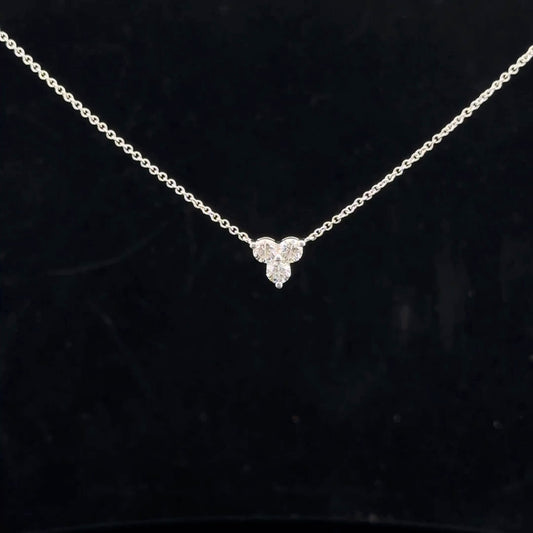 Tri-Solitaire 0.50ctw G/SI2 - 10KW - Natural Diamond - 52052