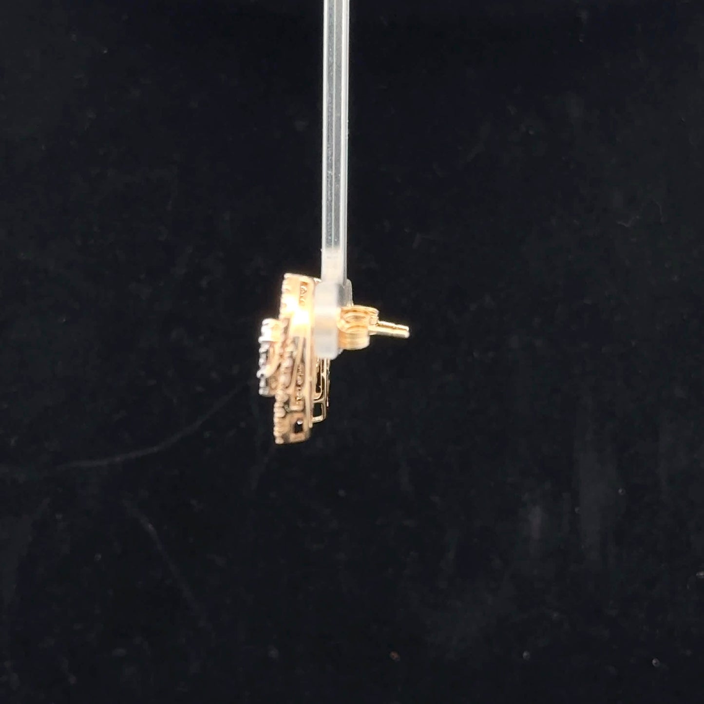 Eye Studs 1ctw G/I - 10KY - Natural Diamond - 52057