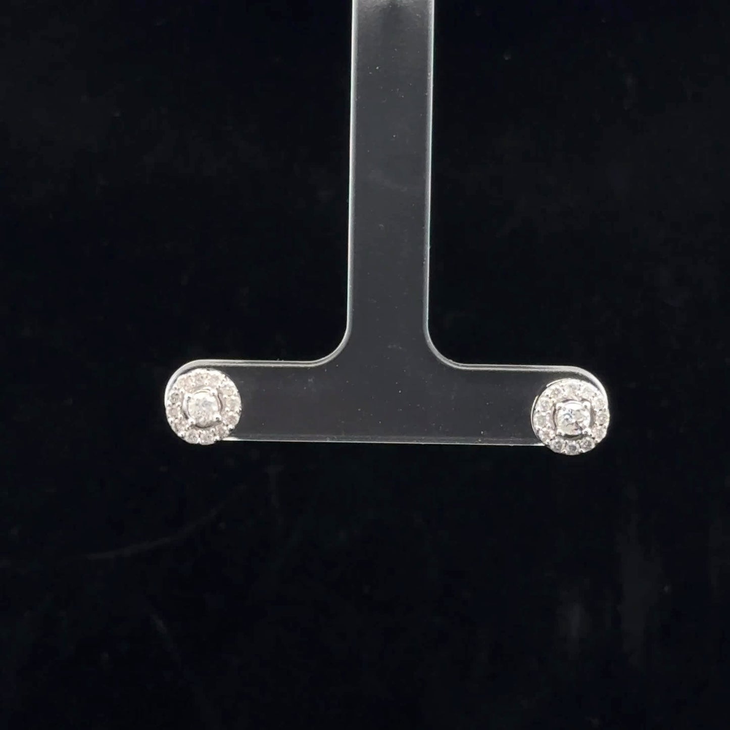 Mini Halo 0.50ctw H/I1 - 10KW - Natural Diamond - 52059