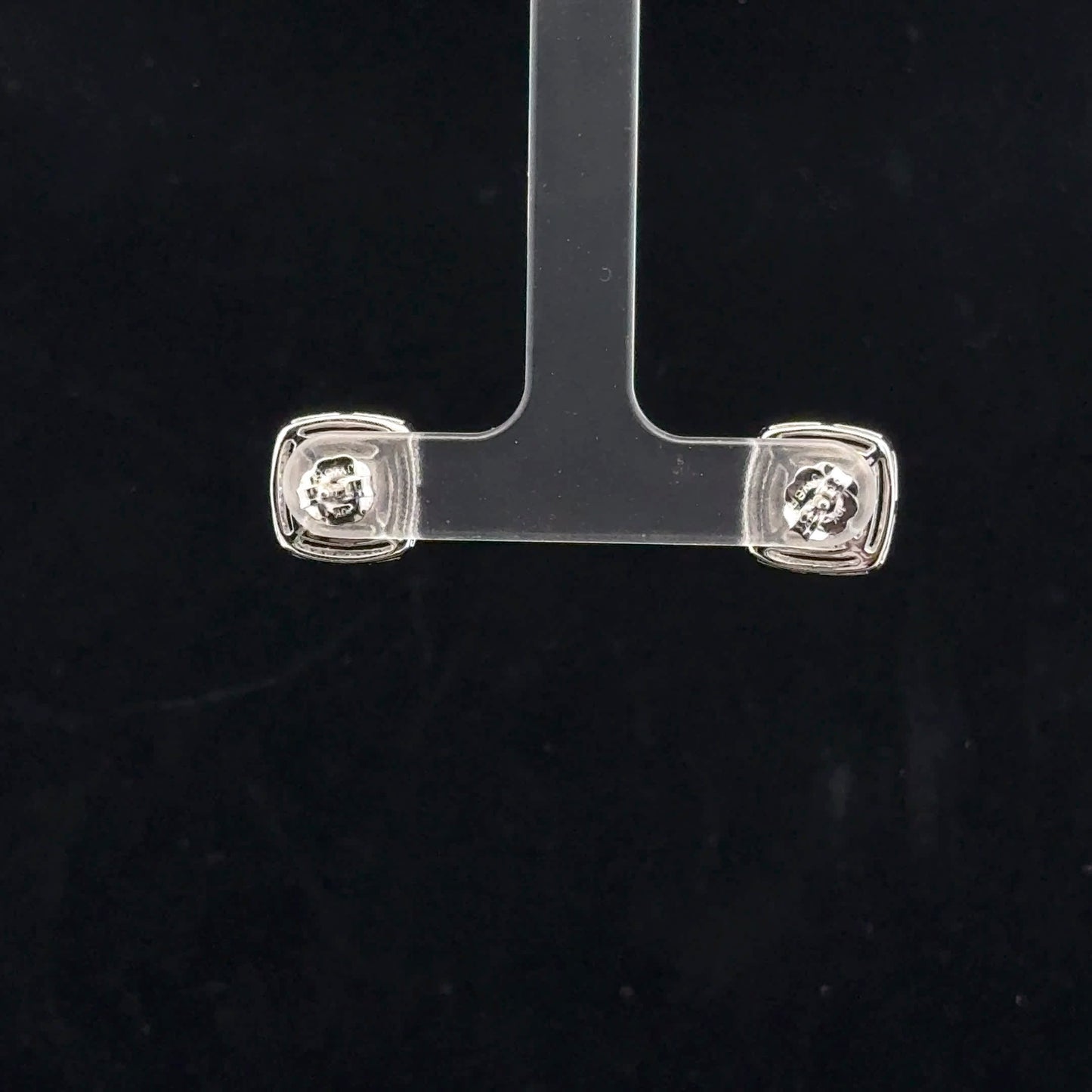 Square halo 1.5ctw F/SI2 - 10KW - Natural Diamond - 52058