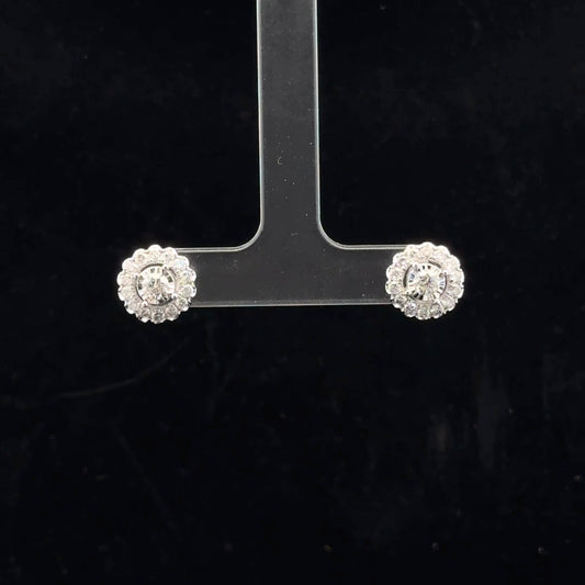 Miracle Halo 1ctw 0.40ct G/I1 - 10KW - Natural Diamond - 52062