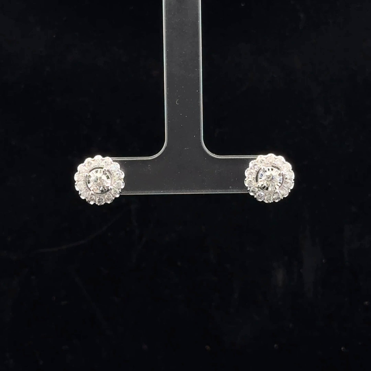 Miracle Halo 1ctw 0.40ct G/I1 - 10KW - Natural Diamond - 52062