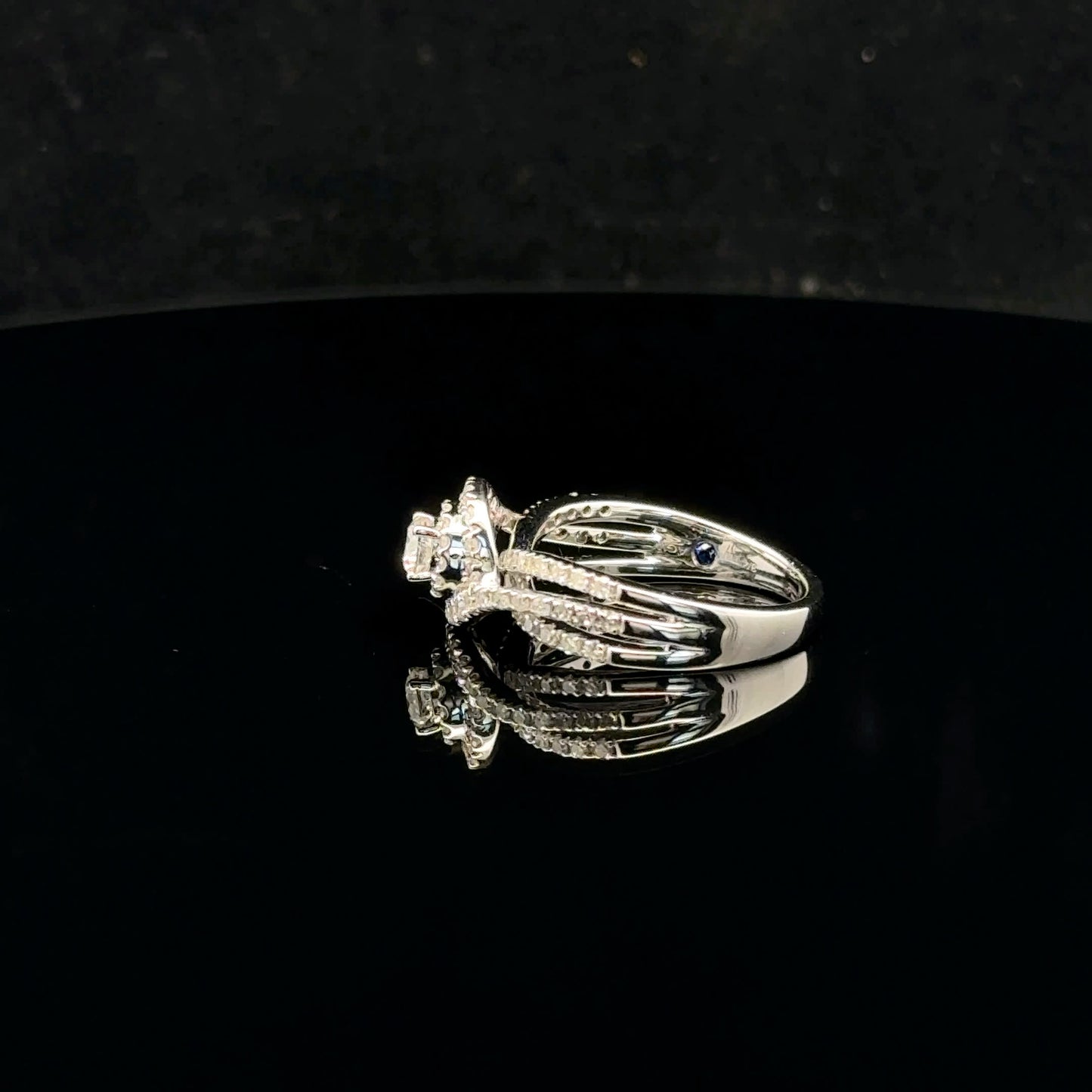Swirl Bridal 0.75ctw 0.20ct G/SI1 - 10KW - Natural Diamond - 52065