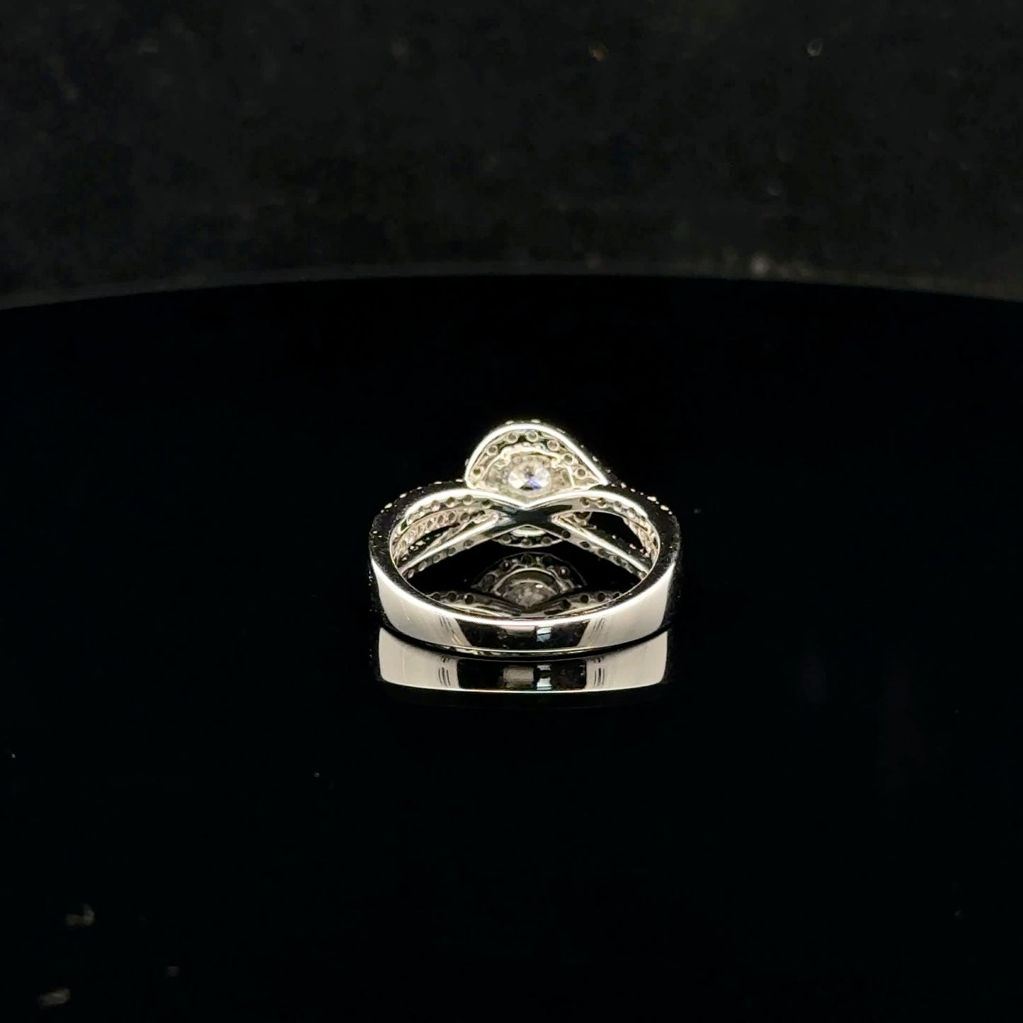 Swirl Bridal 0.75ctw 0.20ct G/SI1 - 10KW - Natural Diamond - 52065