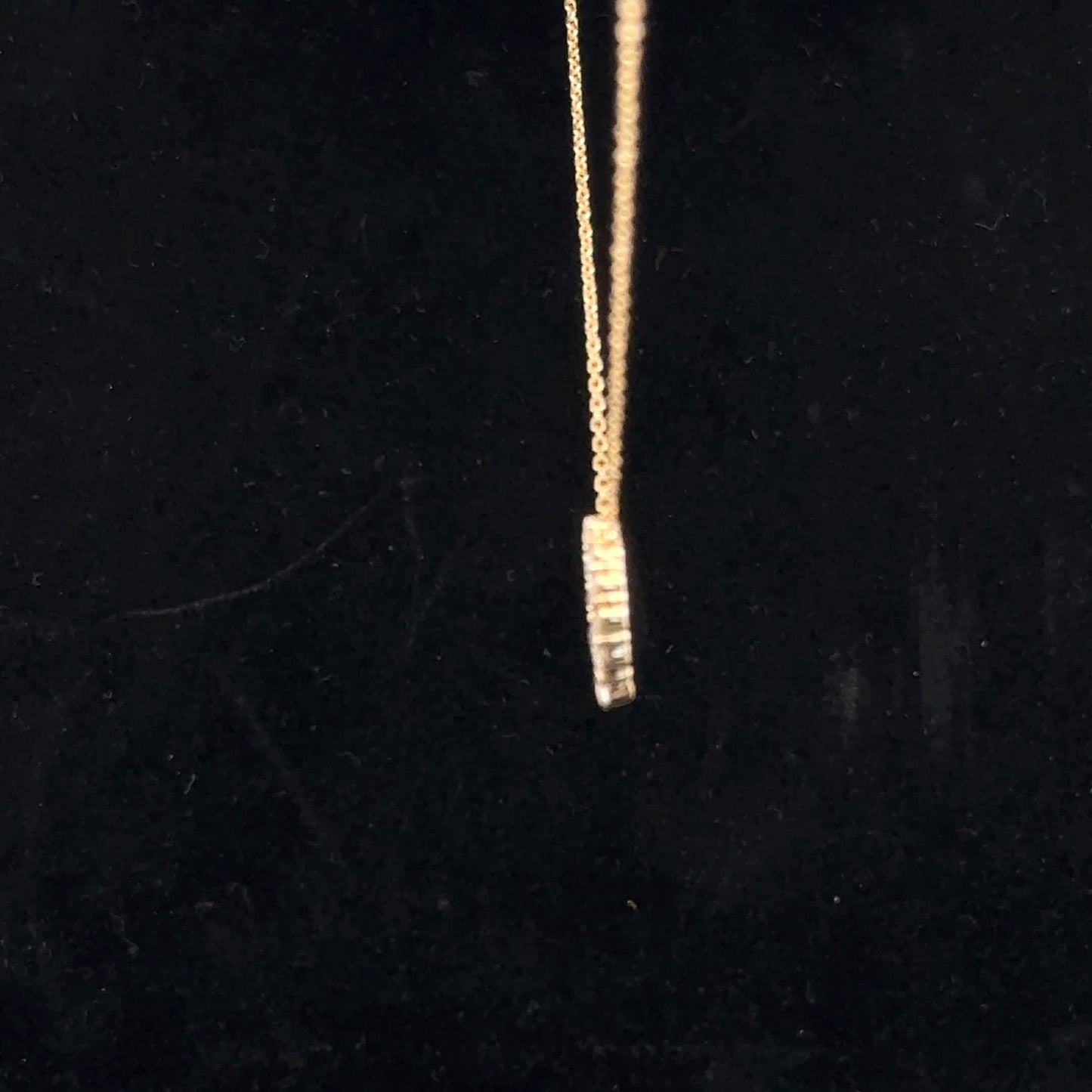 0.50ctw F/SI1 Circle Pendant - 10KY - Natural Diamond - 52066