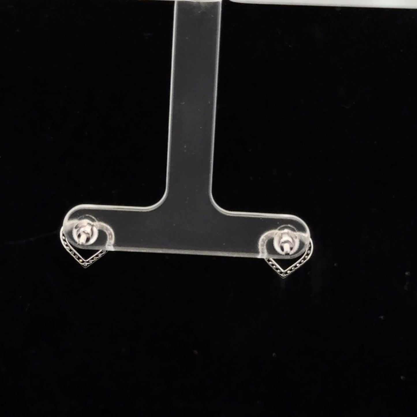 Heart Studs 0.15ctw H/I1 - 10KW - Natural Diamond - 52067