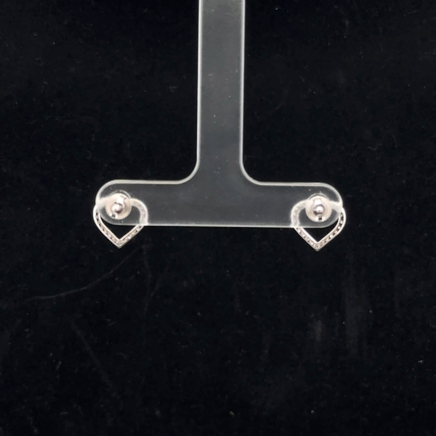 Heart Studs 0.15ctw H/I1 - 10KW - Natural Diamond - 52067