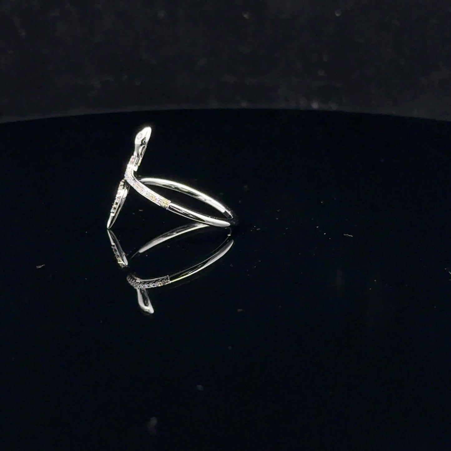 Snake  0.10ctw G/SI2 - 10KW - Natural Diamond - 52086