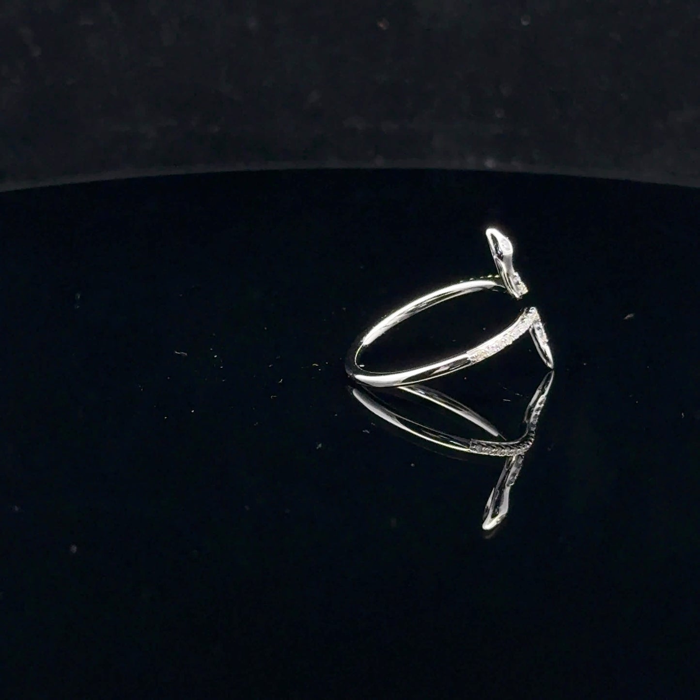 Snake  0.10ctw G/SI2 - 10KW - Natural Diamond - 52086