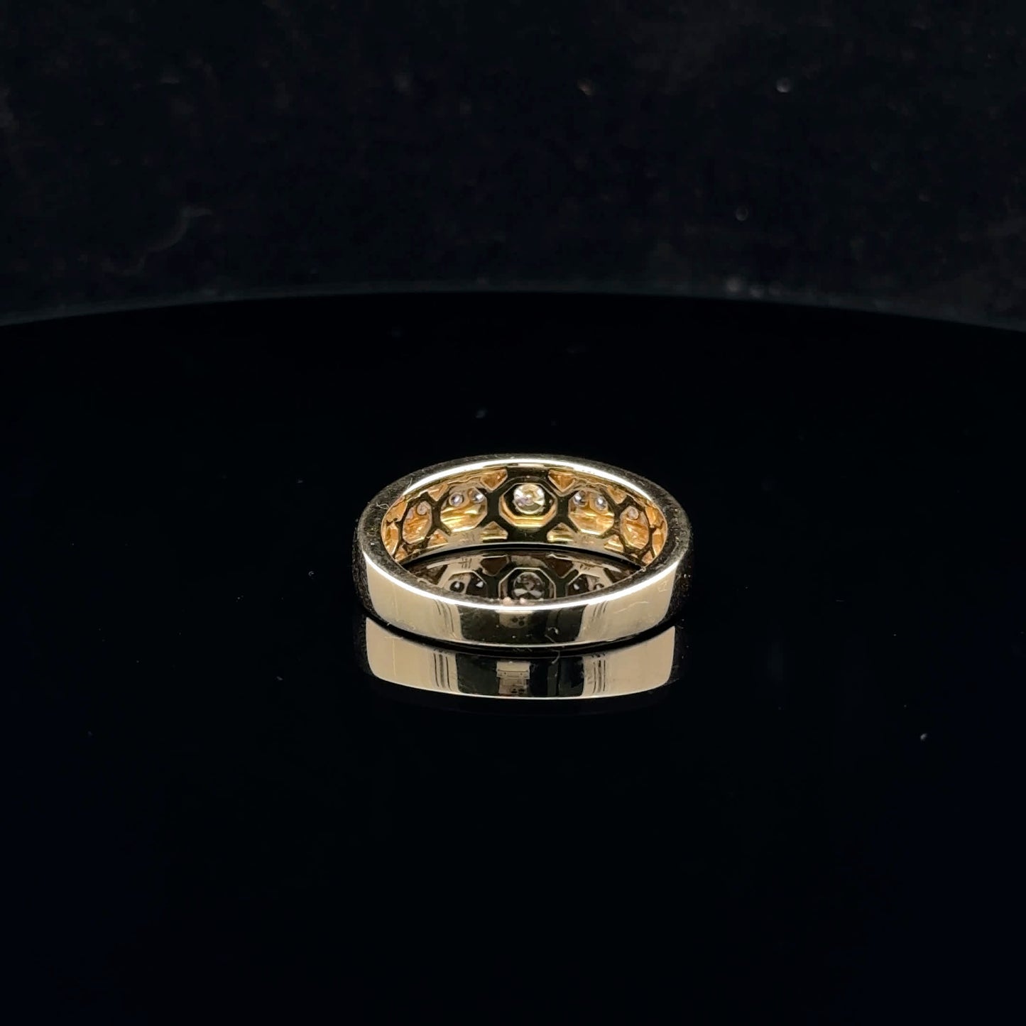 Natural Diamond - 10KY - Round Men's - 53001
