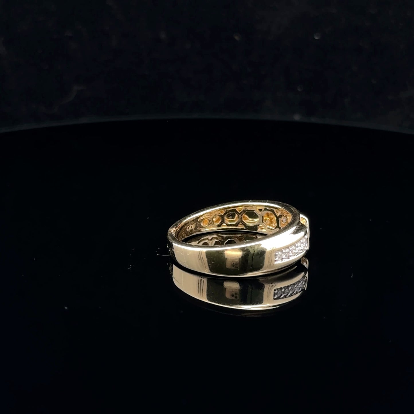 Natural Diamond - 10KY - Round Men's - 53001