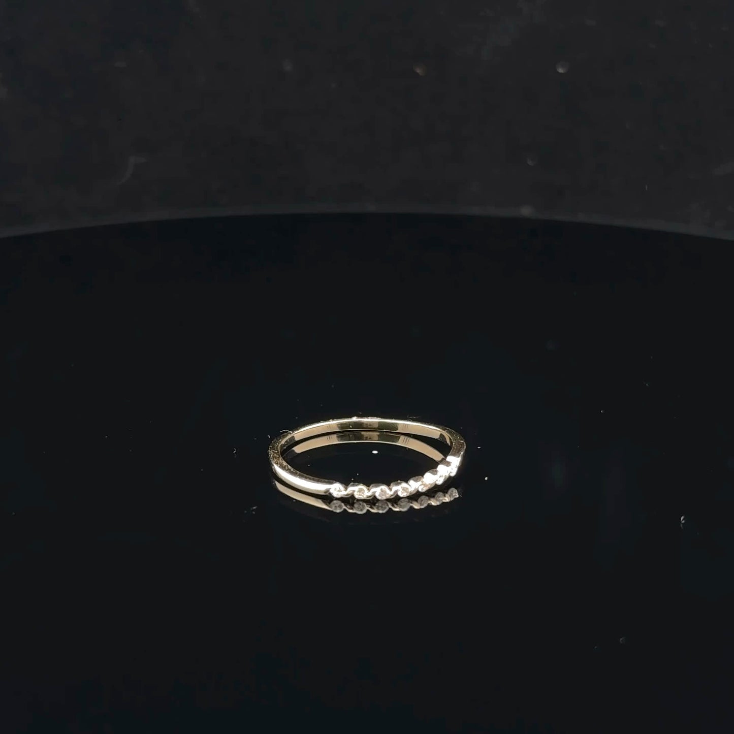 0.25ctw G/SI2 #6 Seven Stone Band - 10KY - Natural Diamond - 53004