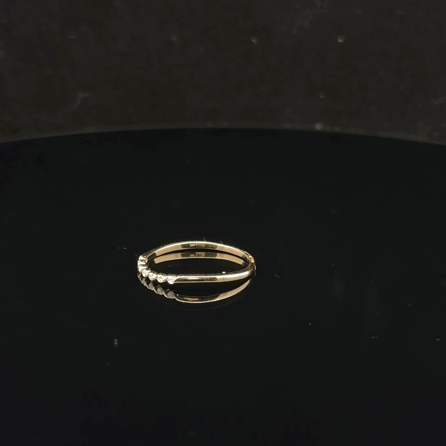 0.25ctw G/SI2 #6 Seven Stone Band - 10KY - Natural Diamond - 53004