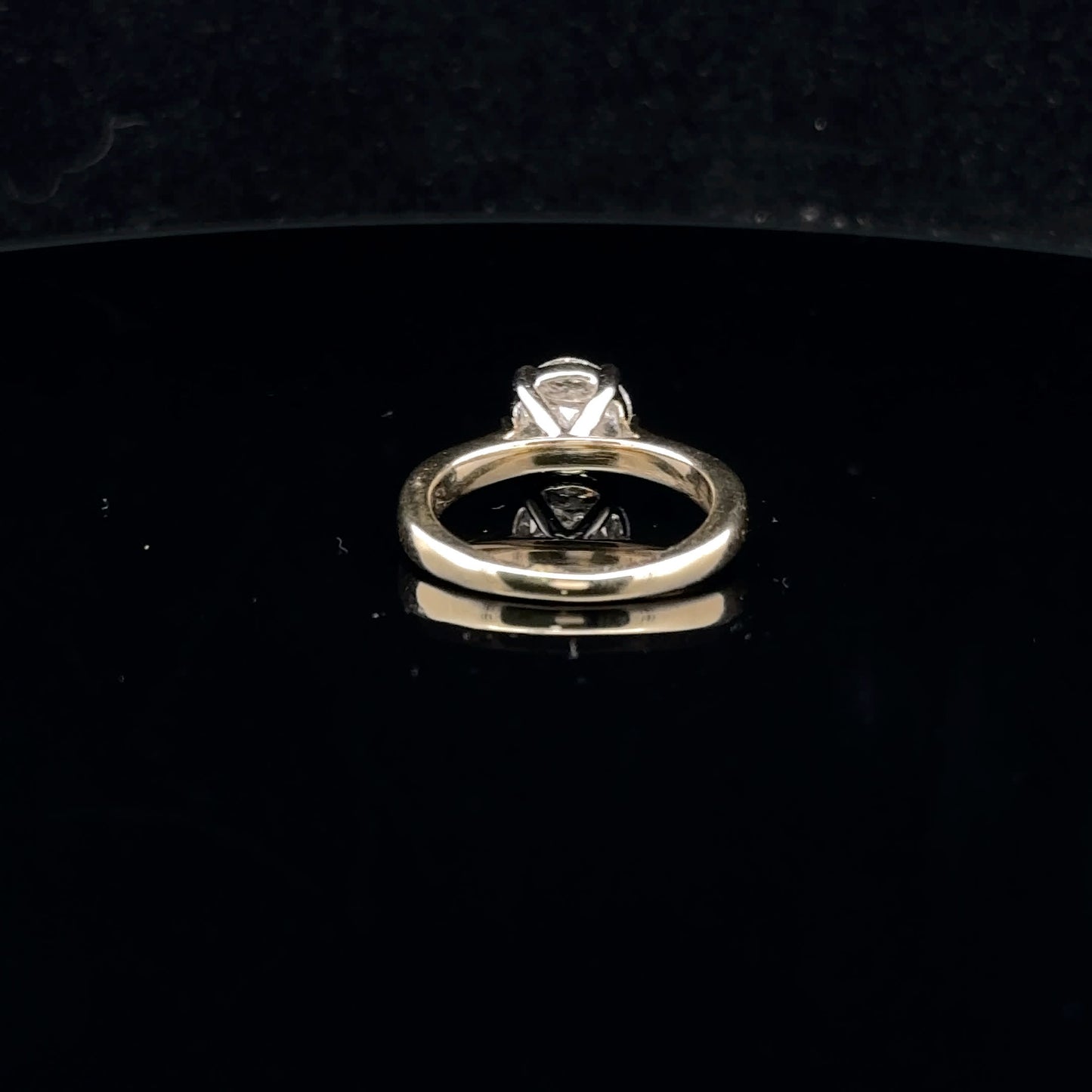 0.50ctw G/VS2 #6 5 Stone Solitaire - 14KY - Natural Diamond - 53007