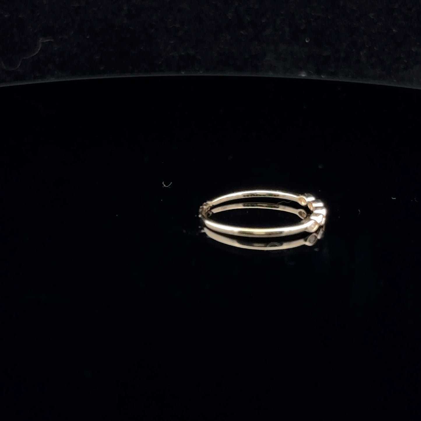 0.06ctw G/Si2 #6 Five Stone Eye - 10KY - Natural Diamond - 53017