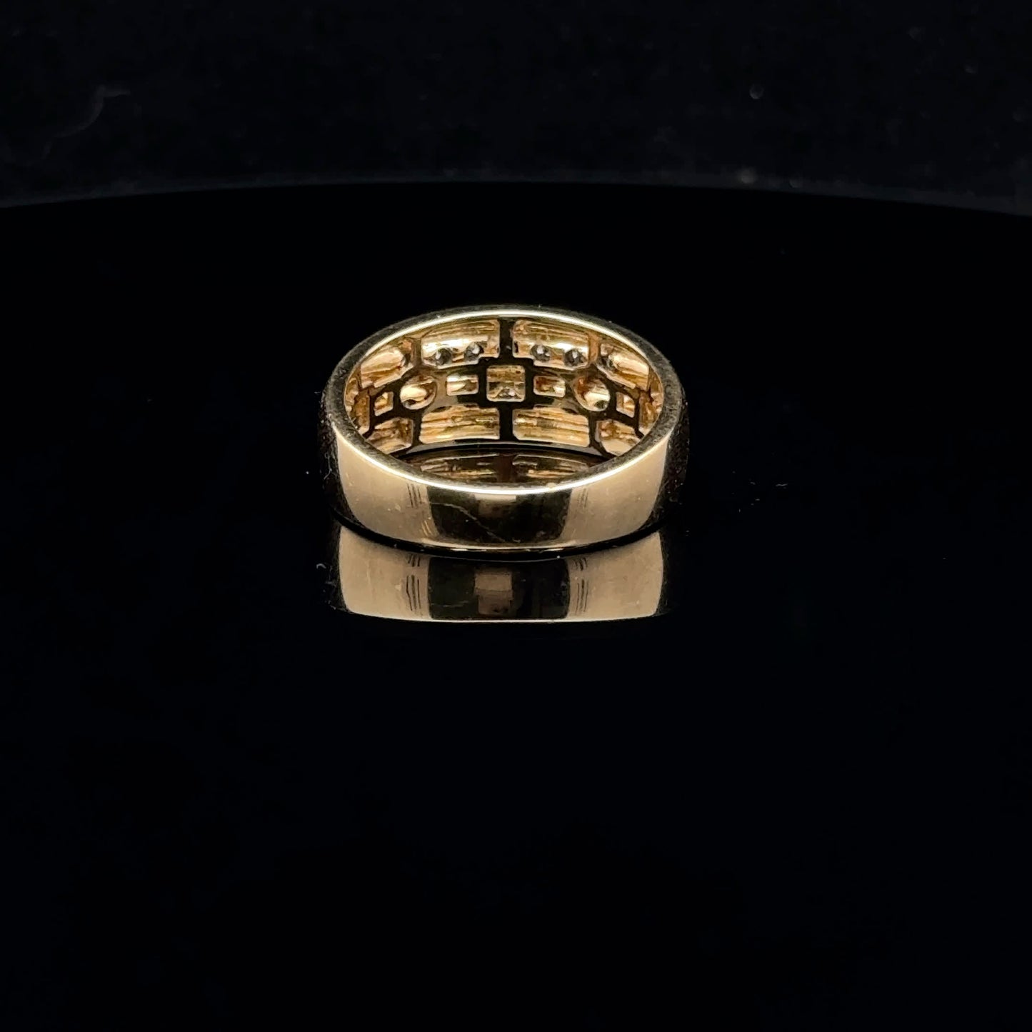 0.20ctw H/SI2 #9.5 Miracle Men's - 10KY - Natural Diamond - 53019