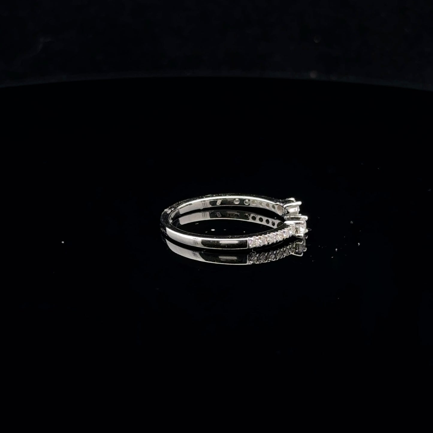 0.25ctw G/SI2 #7 Gap Band - 14KW - Natural Diamond - 53029