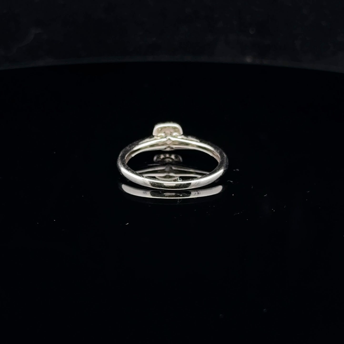 0.25ctw 0.17ct G/SI1 #7 Cushion Halo - 14KW - Natural Diamond - 53030