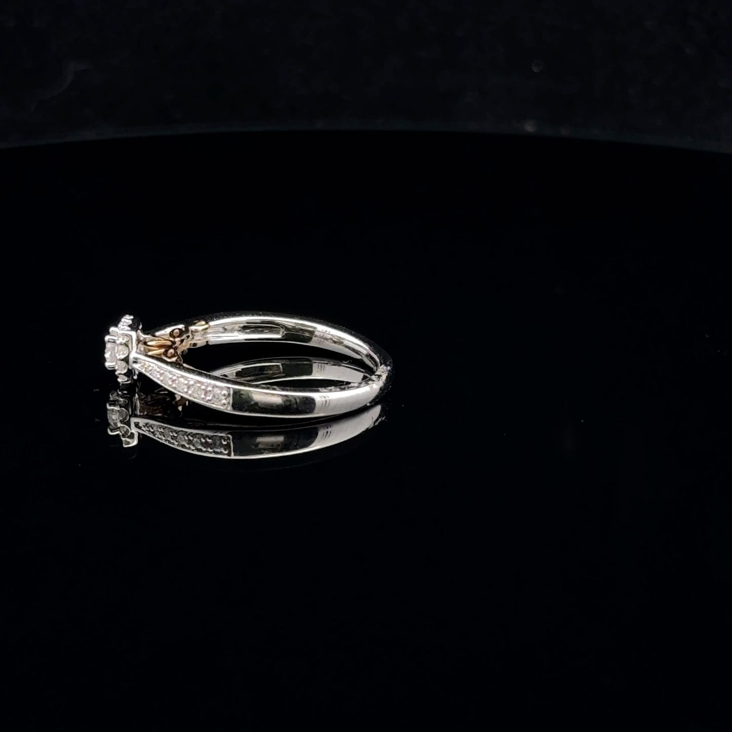0.25ctw 0.12ct G/SI1 #7 Cushion Halo Side - 10KW/Y - Natural Diamond - 53031