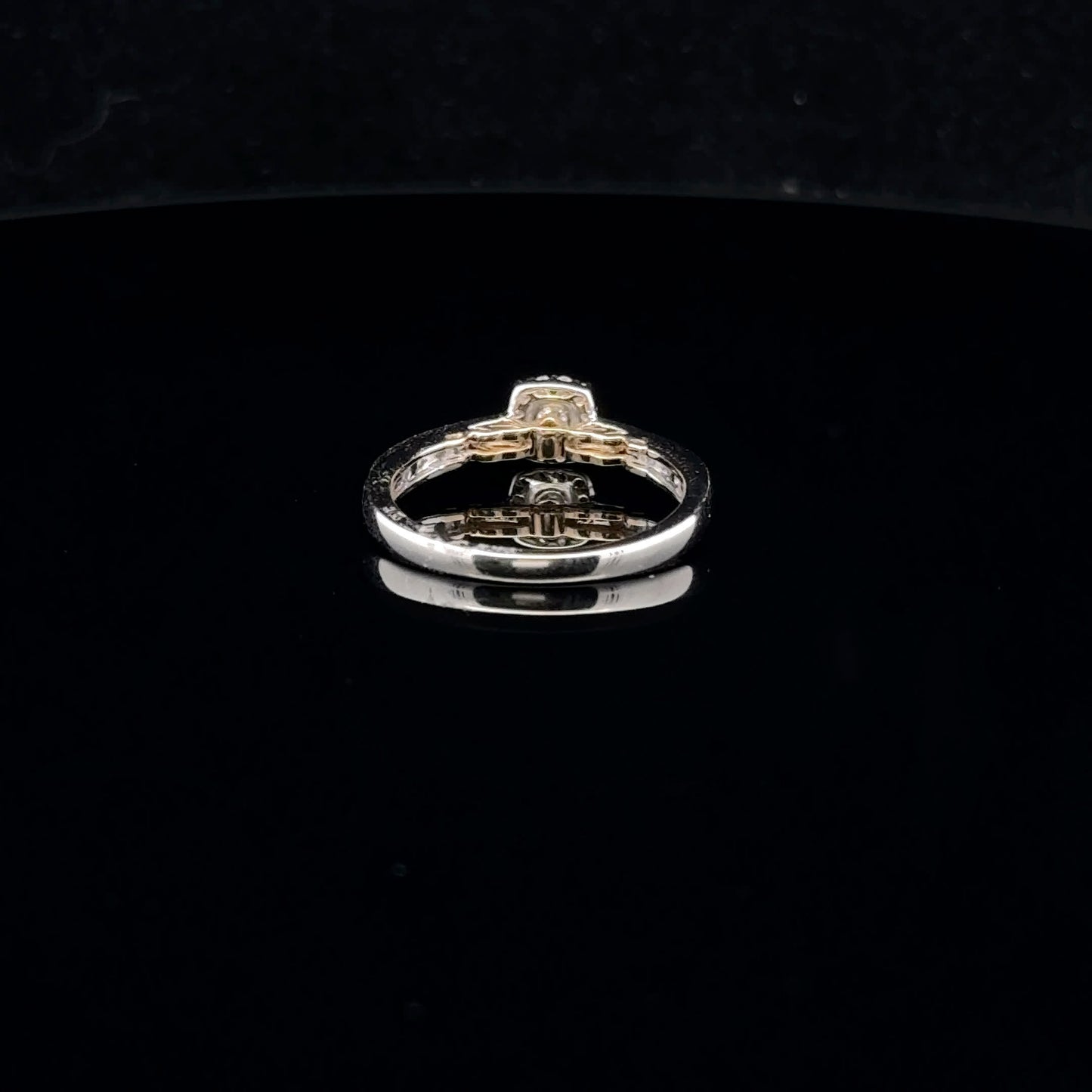 0.25ctw 0.12ct G/SI1 #7 Cushion Halo Side - 10KW/Y - Natural Diamond - 53031