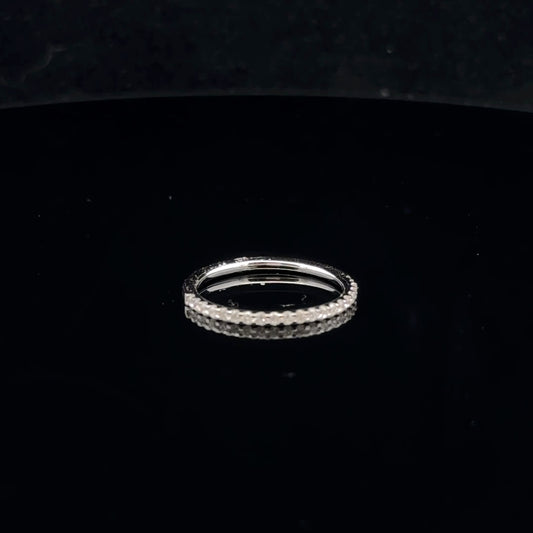 0.25ctw G/SI2 #6 Band - 14KW - Natural Diamond - 53033