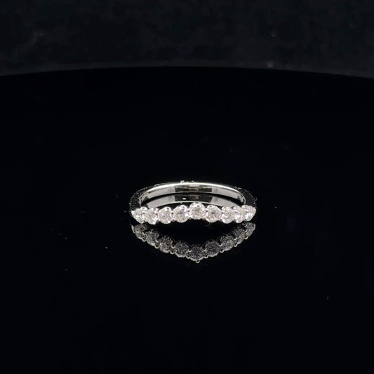 0.50ctw F/SI2 #6.75 V Band - 14KW - Natural Diamond - 53035