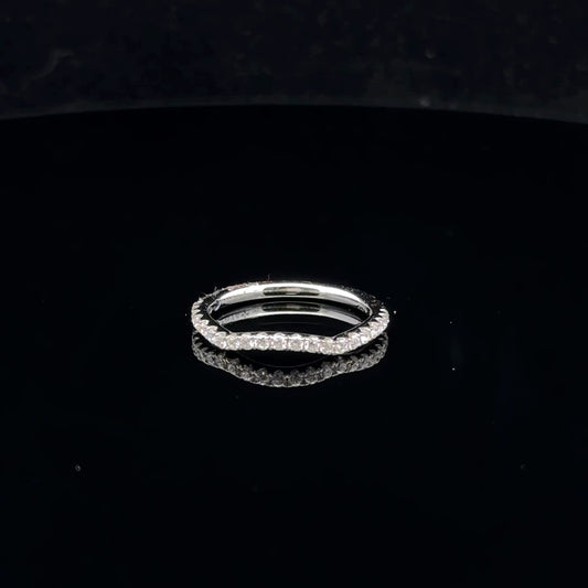 0.31ctw G/SI1 #6 W Band - 14KW - Natural Diamond - 53038
