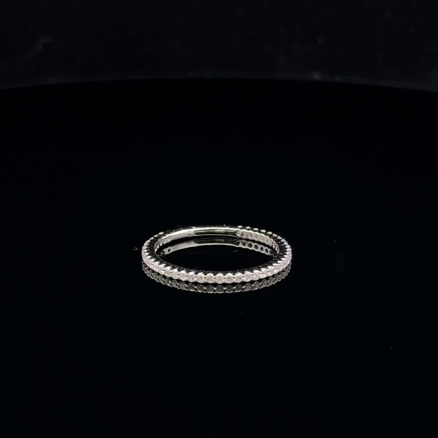 0.28ctw G/I1 #6.25 Band - 14KW - Natural Diamond - 53040
