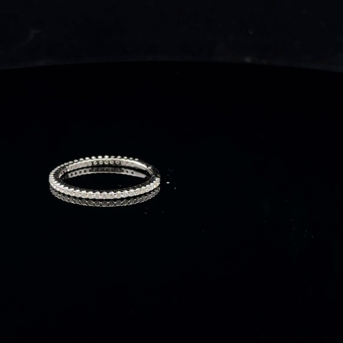 0.28ctw G/I1 #6.25 Band - 14KW - Natural Diamond - 53040
