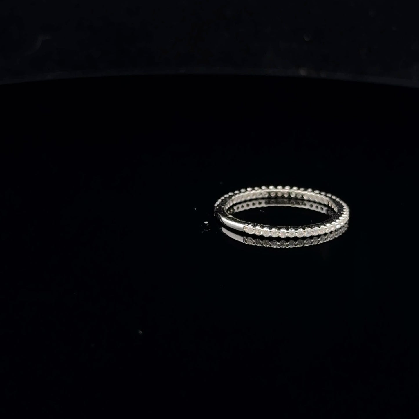0.28ctw G/I1 #6.25 Band - 14KW - Natural Diamond - 53040