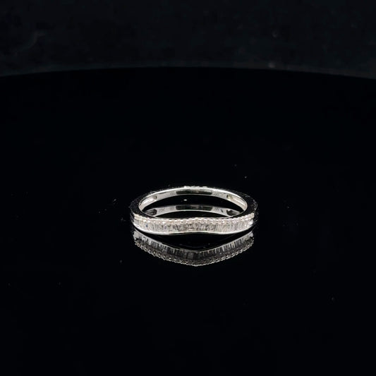 0.17ctw G/I1 #7 Double Layer Band - 10KW - Natural Diamond - 53042