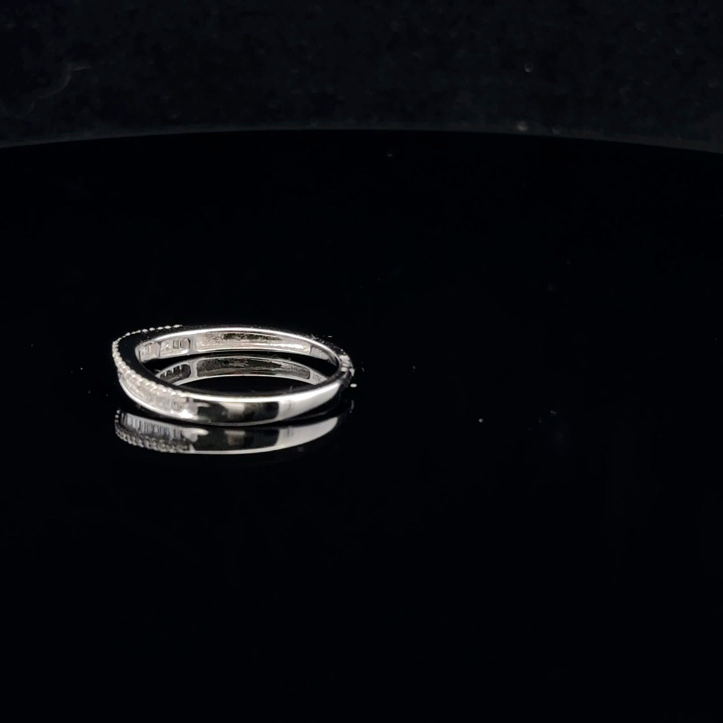 0.17ctw G/I1 #7 Double Layer Band - 10KW - Natural Diamond - 53042
