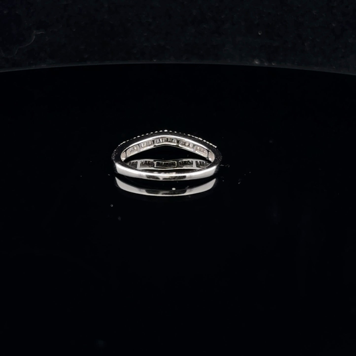 0.17ctw G/I1 #7 Double Layer Band - 10KW - Natural Diamond - 53042