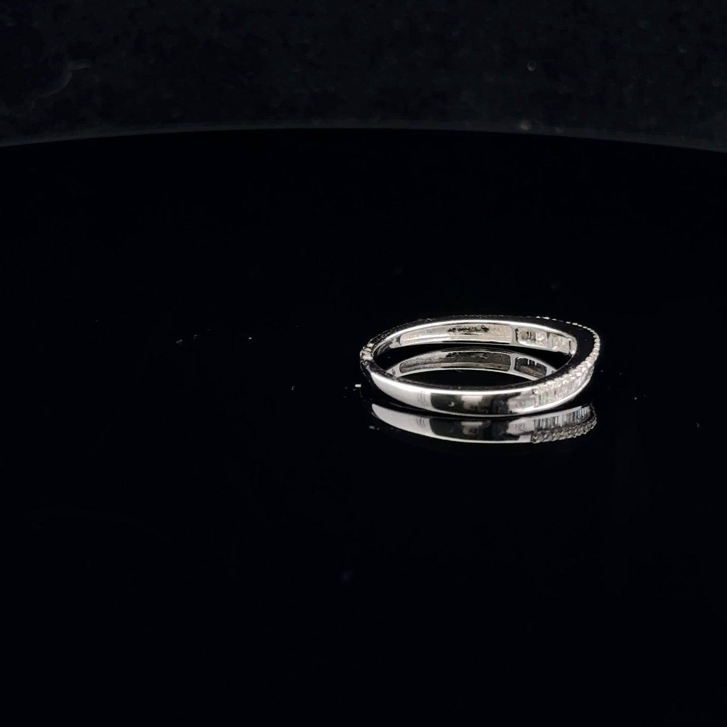 0.17ctw G/I1 #7 Double Layer Band - 10KW - Natural Diamond - 53042