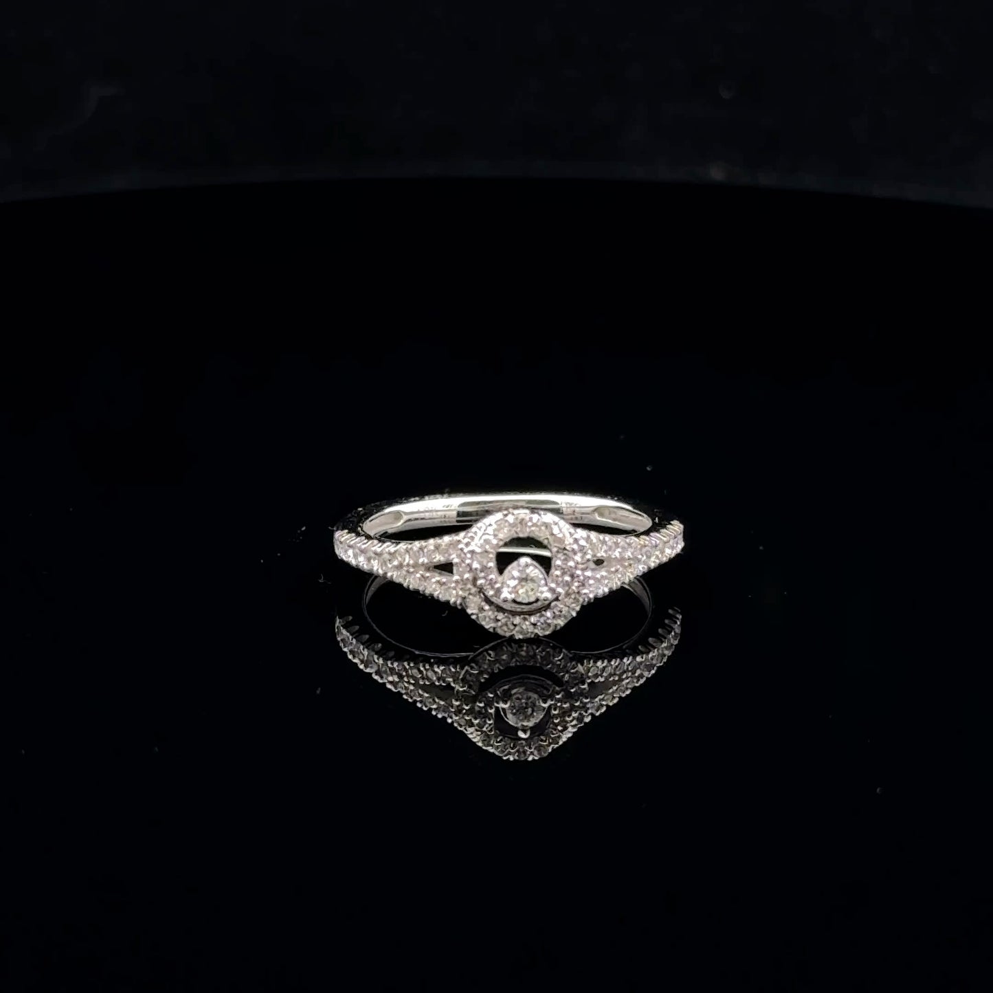 0.25ctw G/SI1 #7 Double Circle - 10KW - Natural Diamond - 53043