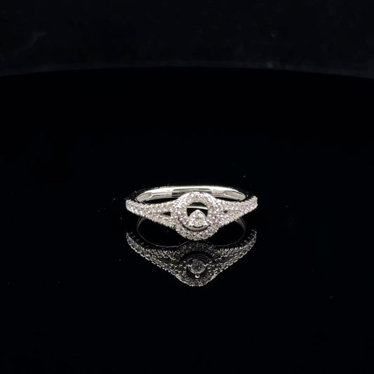 0.25ctw G/SI1 #7 Double Circle - 10KW - Natural Diamond - 53043