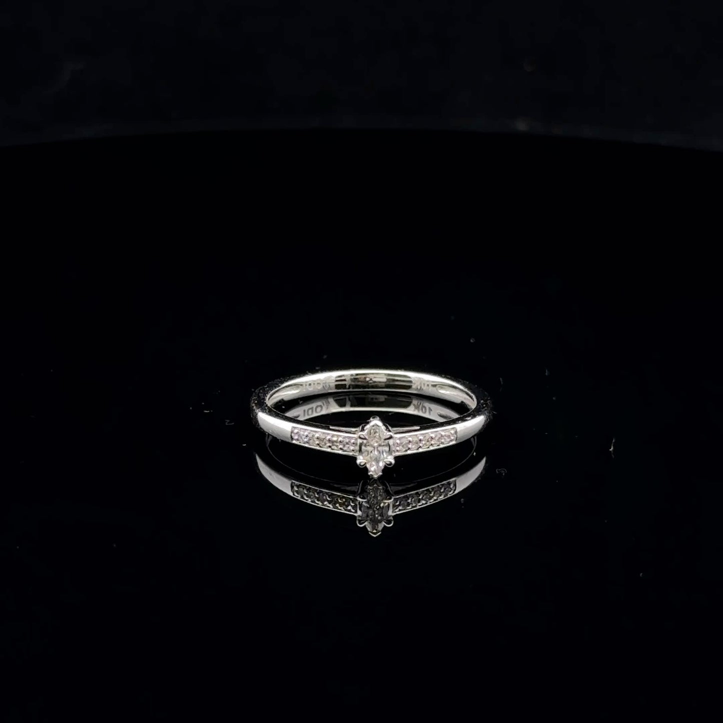 0.12ctw G/SI2 #6.5 Marque Promise - 10KW - Natural Diamond - 53046