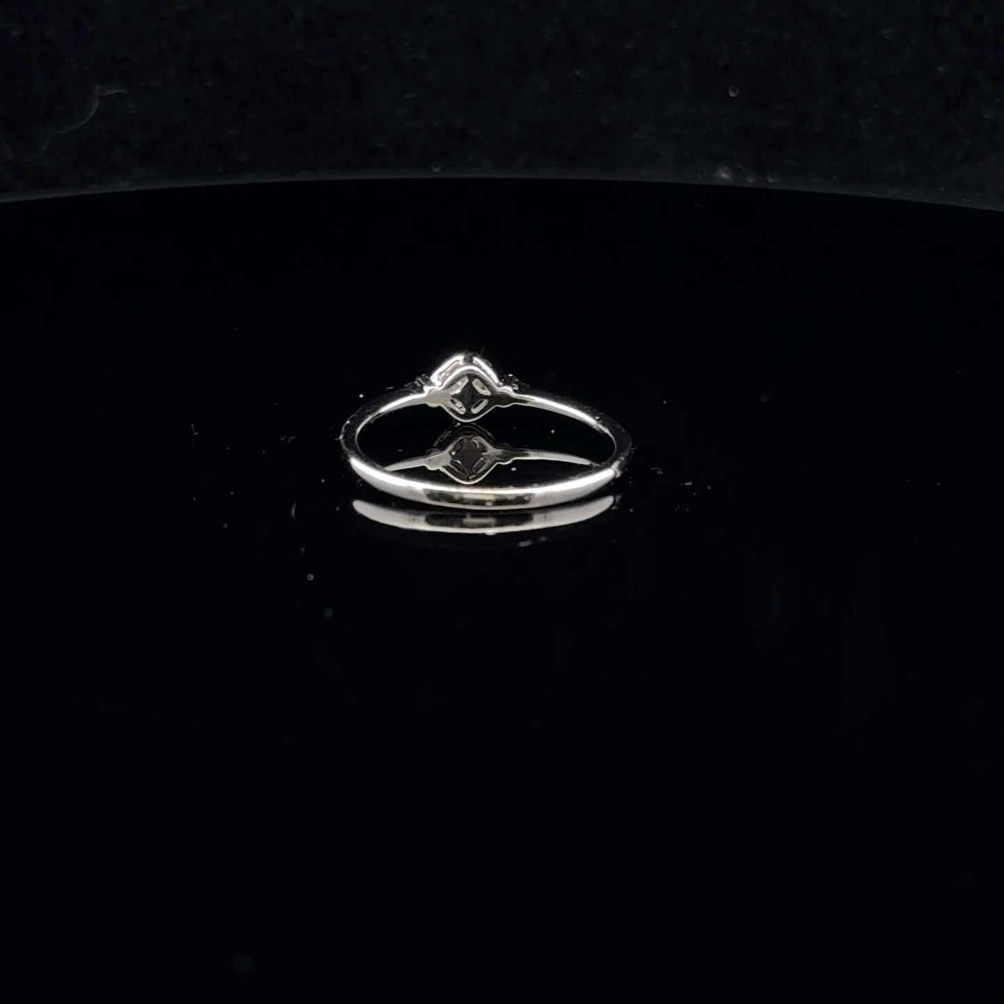 0.11ctw G/SI2 #6.25 Halo Promise - 10KW - Natural Diamond - 53048