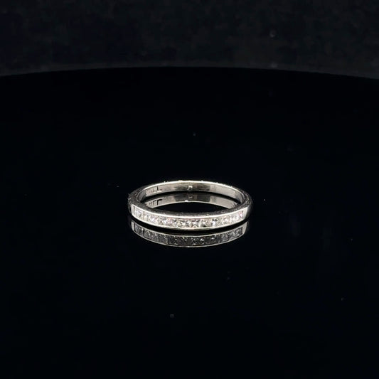 0.35ctw F/VS2 #6.5 Princess Channel - PALL - Natural Diamond - 53064